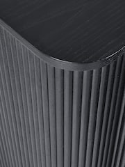 Julian Bowen Black Louis Fluted Sideboard - Image 12 of 13