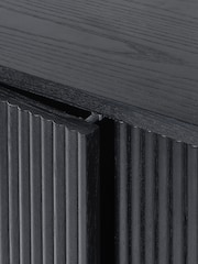 Julian Bowen Black Louis Fluted Sideboard - Image 13 of 13