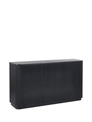 Julian Bowen Black Louis Fluted Sideboard - Image 3 of 13
