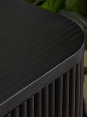 Julian Bowen Black Louis Fluted Sideboard - Image 8 of 13