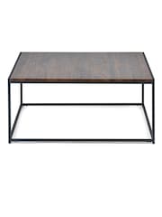Julian Bowen Walnut Tribeca Square Coffee Table - Image 3 of 3
