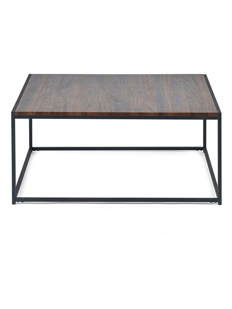 Julian Bowen Walnut Tribeca Square Coffee Table - Image 3 of 3