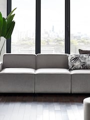 Julian Bowen Grey Lago Modular Sofa - Image 3 of 3