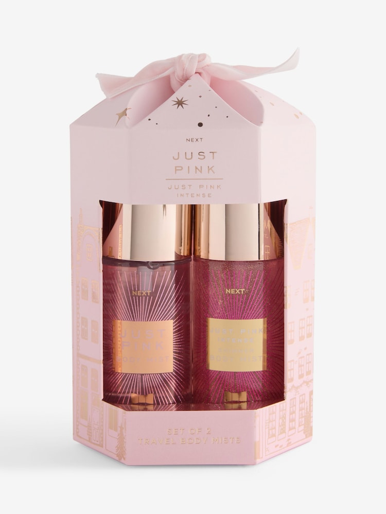 Set of 2 Just Pink Intense 75ml Body Mist Gift Set - Image 1 of 1