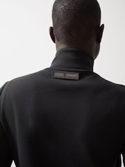 Reiss Black Mayer McLaren F1 Team Quilted Hybrid Jacket - Image 5 of 8