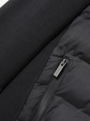 Reiss Black Mayer McLaren F1 Team Quilted Hybrid Jacket - Image 7 of 8