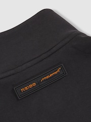 Reiss Black Mayer McLaren F1 Team Quilted Hybrid Jacket - Image 8 of 8