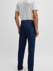 BOSS Blue Regular-Fit Maine Jeans In Cashmere-Touch Denim - Image 2 of 6