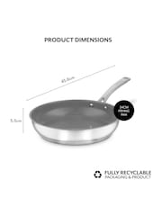 Sur La Table Stainless Steel Core 24cm Non-Stick Frying Pan - Image 6 of 9