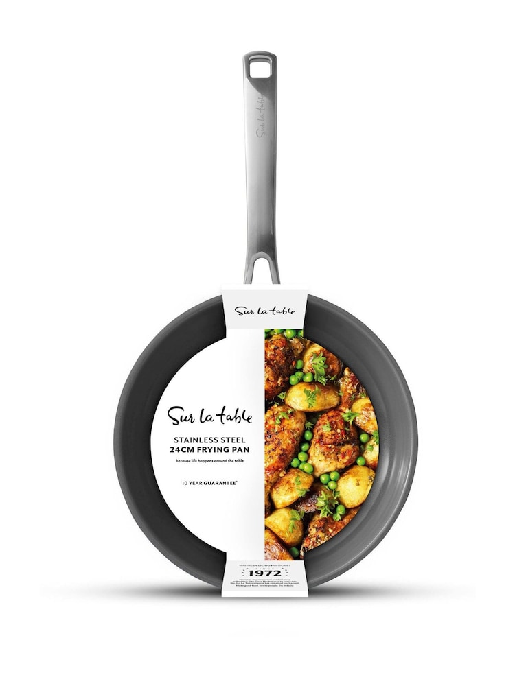 Sur La Table Stainless Steel Core 24cm Non-Stick Frying Pan - Image 9 of 9 Sur La Table Stainless Steel Core 24cm Non-Stick Frying Pan - Image 9 of 9