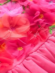 Boden Decorațiuni florale Tulle Rochie - Image 3 of 3