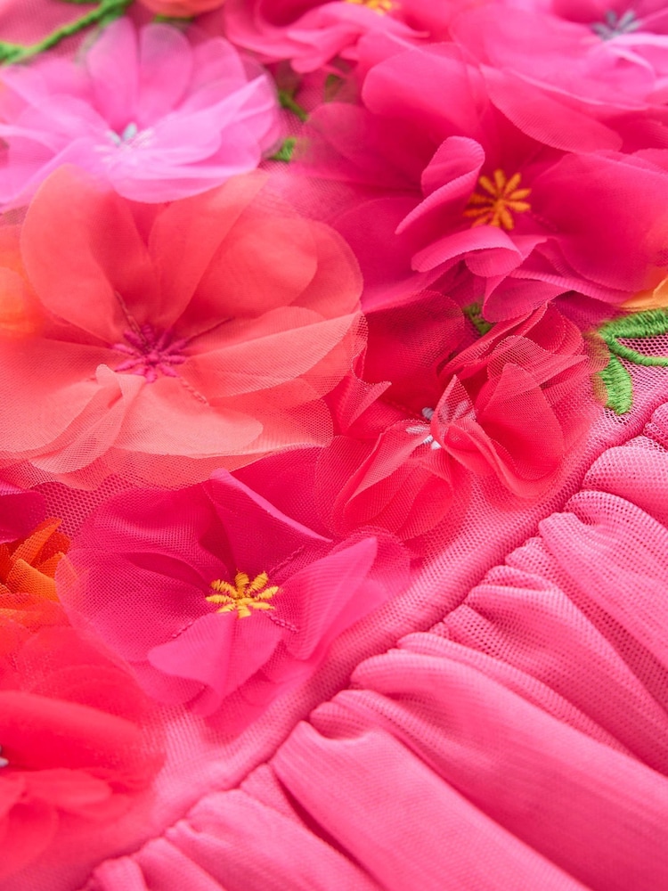 Boden Decorațiuni florale Tulle Rochie - Image 3 of 3