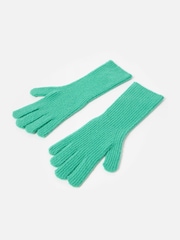 Oliver Bonas Green Knitted Gloves - Image 4 of 6