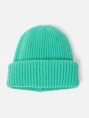 Oliver Bonas Ribbed Knitted Čepica klobuki in kape; pokrivala - Slika 1 iz 6