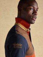 Joules Red/Navy Official Burghley Polo Shirt - Image 7 of 9