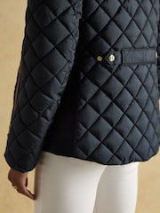 Joules Official Burghley Showerproof Diamond Quilted Coat - Imagem 10 de 11