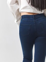 JD Williams Blue Slim Jeggins 2 Pack - Image 4 of 4