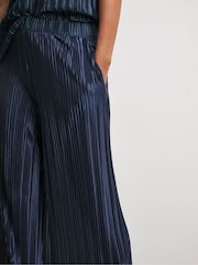 Joanna Hope Pink Plisse Wide Leg Trousers - Image 4 of 4