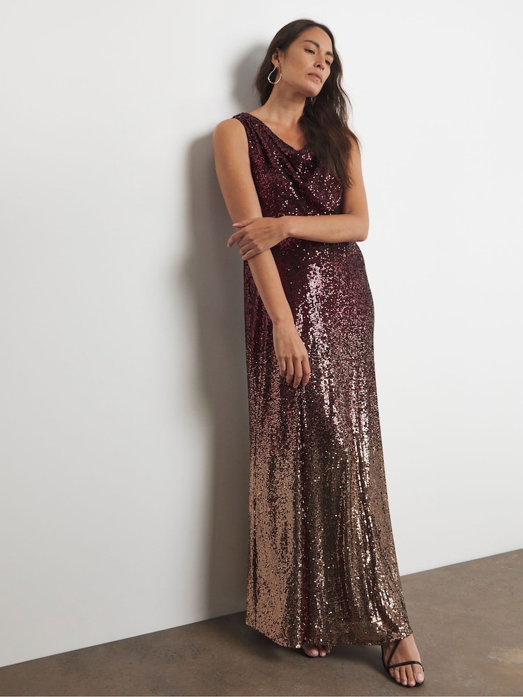 Ombre Sequin Dress - Image 1 of 4