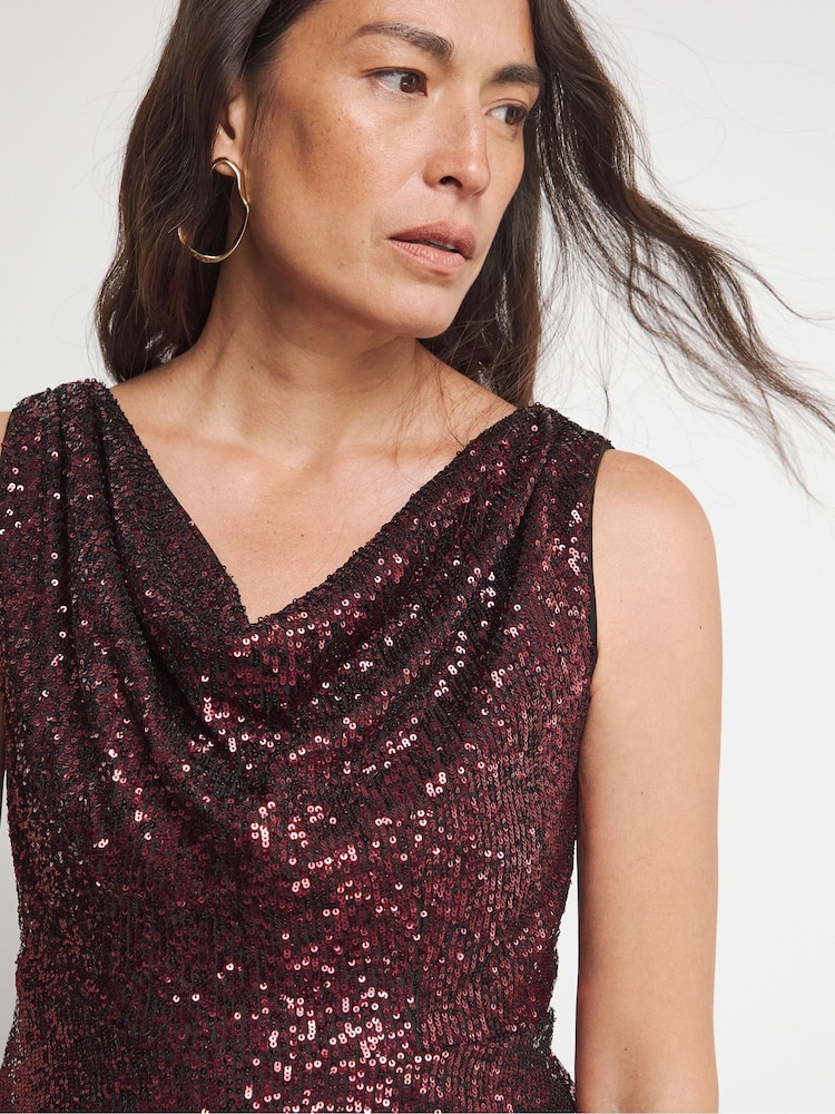 Ombre Sequin Dress - Image 4 of 4