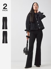JD Williams Bootcut Jeggins 2 Pack - Imagen 1 de 4