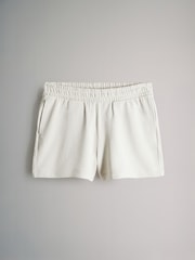 The Set Cream Short Sleeved Loopback Sweatshirt and Jogger Shorts Set - Image 3 of 5