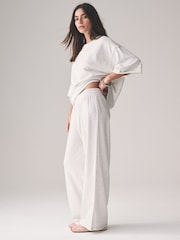 أزرق/رمادي - The Set 2 Pack Short Sleeved Loopback Short Sleeved Sweat Top - صورة 7 من 11