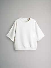 أزرق/رمادي - The Set 2 Pack Short Sleeved Loopback Short Sleeved Sweat Top - صورة 9 من 11