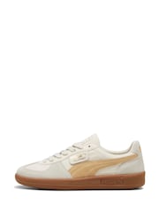 Puma White Mens Palermo Trainers - Image 2 of 8