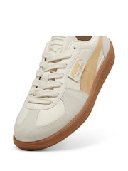 Puma White Mens Palermo Trainers - Image 5 of 8