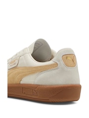 Puma White Mens Palermo Trainers - Image 6 of 8