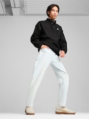 Puma White Mens Palermo Trainers - Image 7 of 8