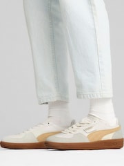 Puma White Mens Palermo Trainers - Image 8 of 8