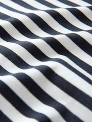 The Set Navy/White/Navy Stripe/Navy Spot 4 Pack Heavy Weight Relaxed T-Shirts - Image 17 of 17