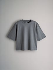 White/Light Grey/Light Pink/Slate Grey - The Set 4 Pack Heavy Weight Relaxed T-Shirts - Imagen 10 de 13