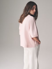 White/Light Grey/Light Pink/Slate Grey - The Set 4 Pack Heavy Weight Relaxed T-Shirts - Imagen 4 de 13