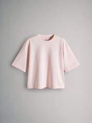 White/Light Grey/Light Pink/Slate Grey - The Set 4 Pack Heavy Weight Relaxed T-Shirts - Imagen 8 de 13