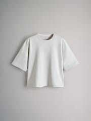 White/Light Grey/Light Pink/Slate Grey - The Set 4 Pack Heavy Weight Relaxed T-Shirts - Imagen 9 de 13