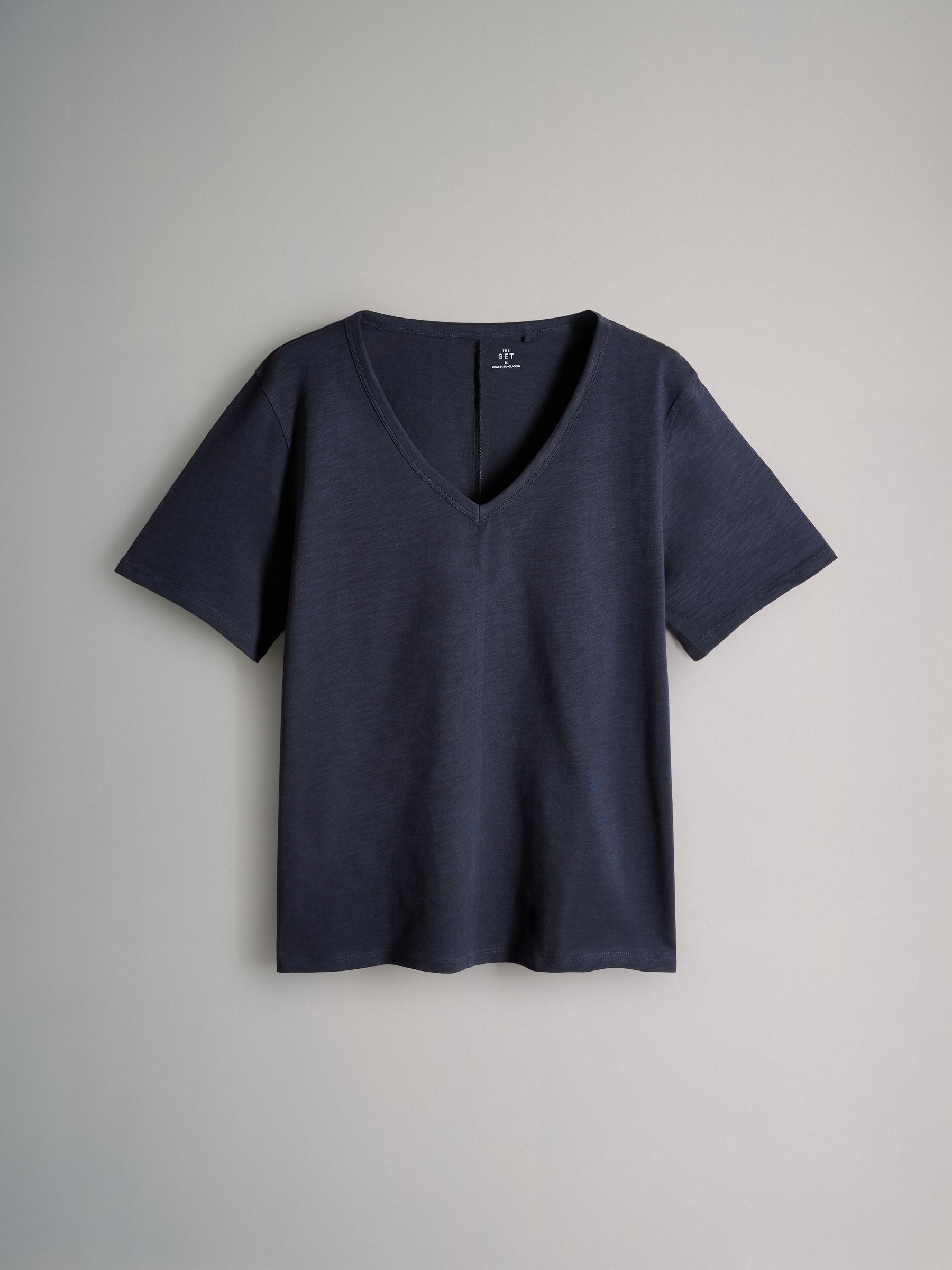 13ss「STONE 」Navy Switching Shirt Buy Navy/White/Stone Regular Fit Heavyweight T-Shirts 3 Pack