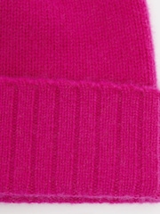 Hush Pink Cashmere Beanie - Image 3 of 4