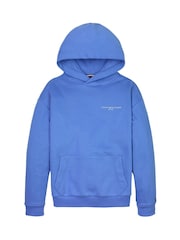 Azul - Tommy Hilfiger Unisex Hoodie - Imagen 5 de 6