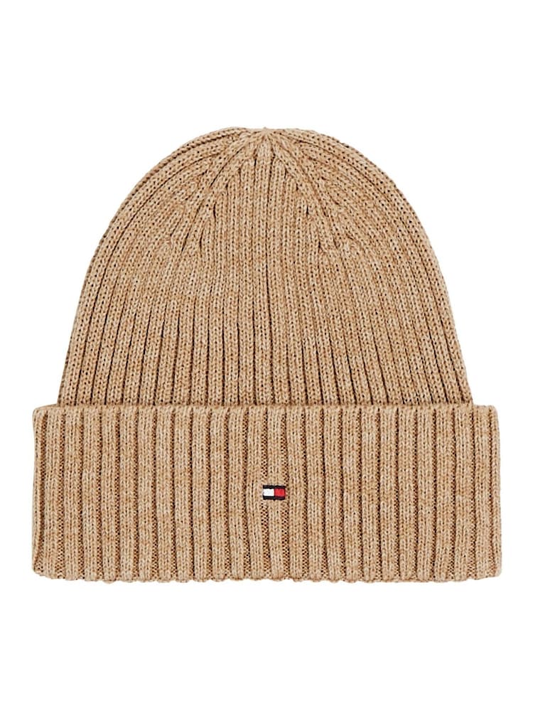 Tommy Hilfiger Natural Cotton Cashmere Beanie - Image 1 of 3