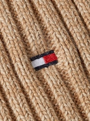 Tommy Hilfiger Natural Cotton Cashmere Beanie - Image 3 of 3