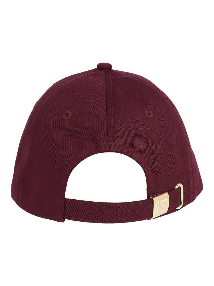 Tommy Hilfiger Red 100% Organic Cotton Elevated Chic Cap - Image 2 of 3