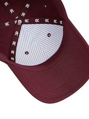 Tommy Hilfiger Red 100% Organic Cotton Elevated Chic Cap - Image 3 of 3