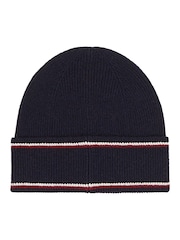 Tommy Hilfiger Blue Wool Beanie - Image 2 of 3