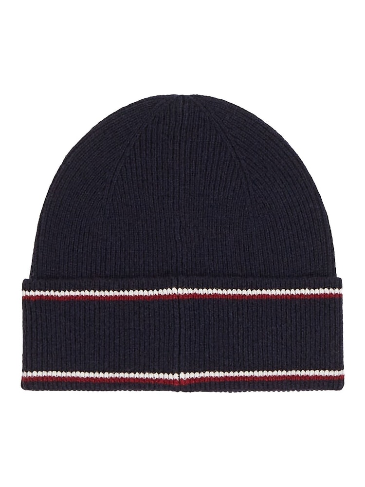 Tommy Hilfiger Blue Wool Beanie - Image 2 of 3