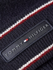 Tommy Hilfiger Blue Wool Beanie - Image 3 of 3