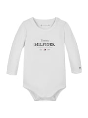 Tommy Hilfiger White Logo Long Sleeve Bodysuit - Image 1 of 3