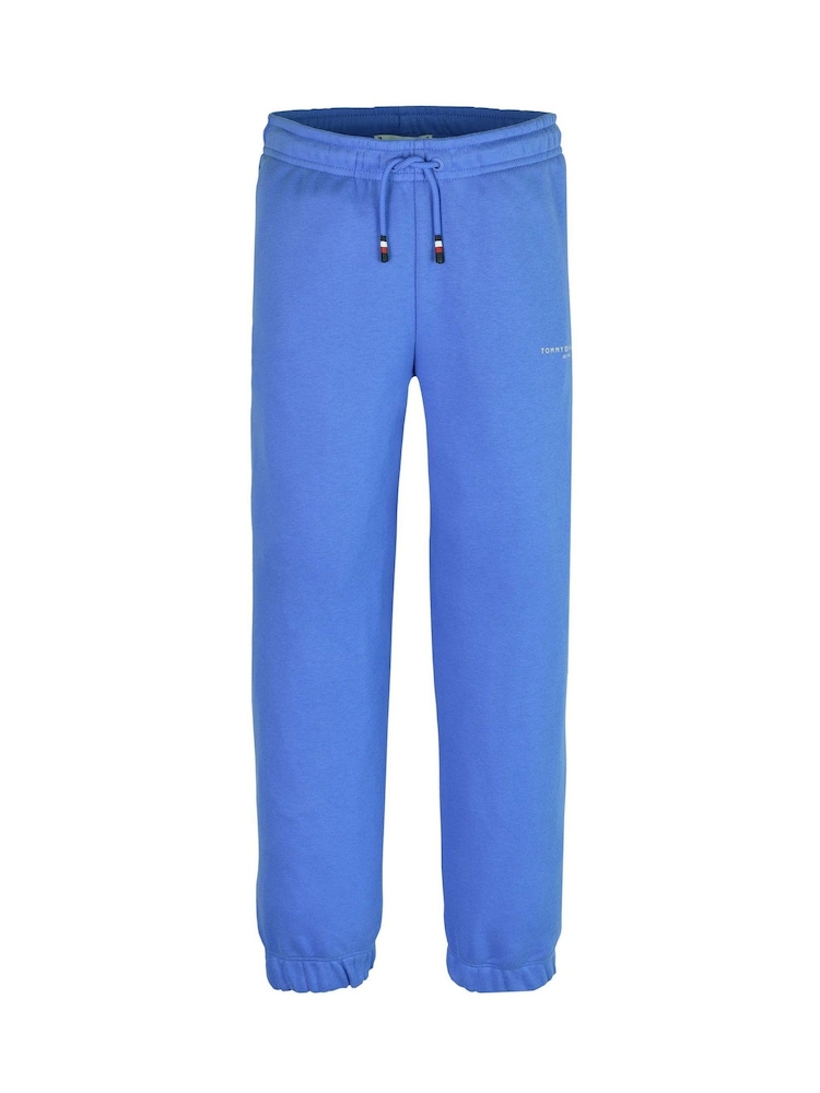 Tommy Hilfiger Blue Unisex Logo Joggers - Image 5 of 6